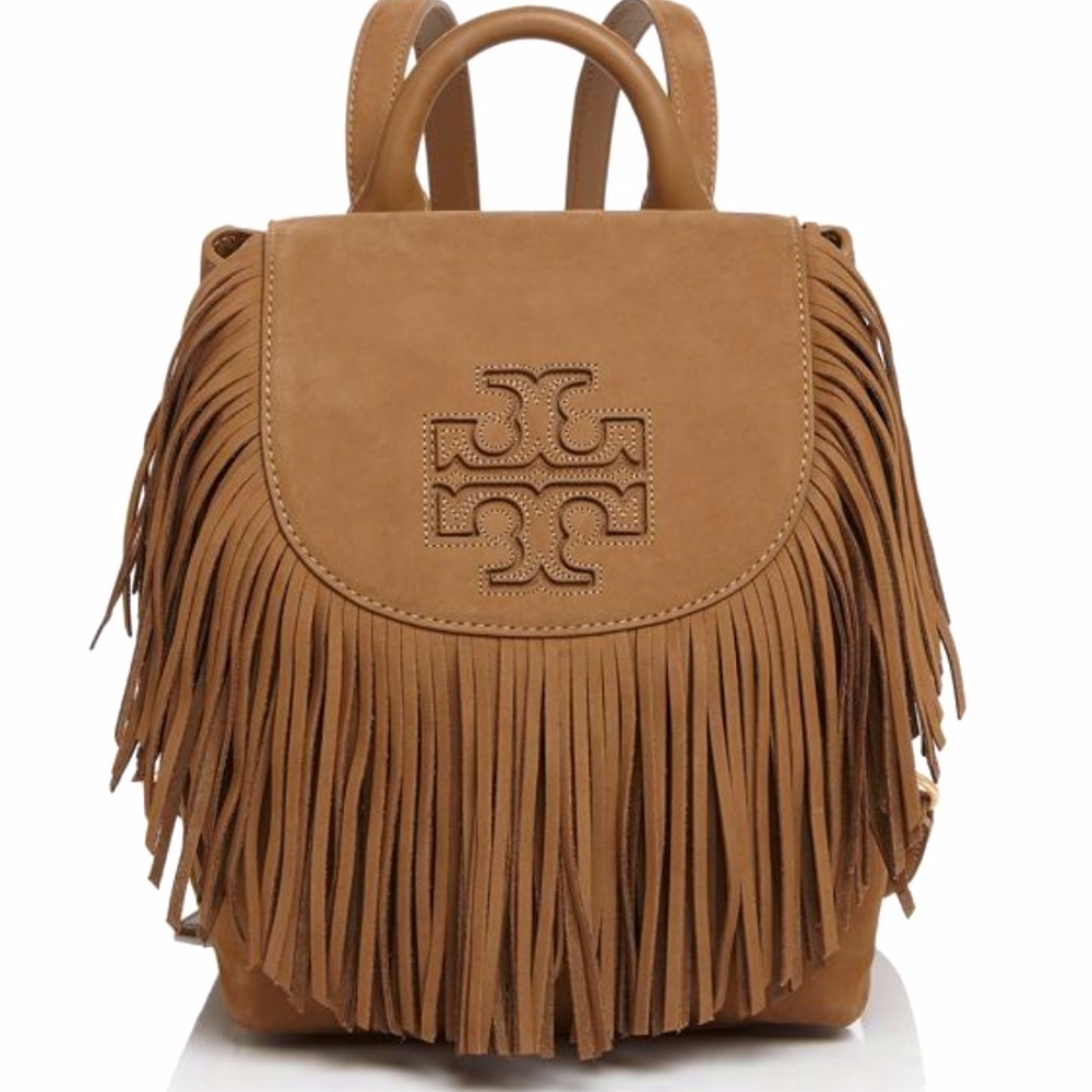 Tory Burch Fringe Backpack